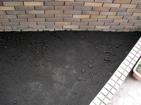 黒土　防草シート　鉢底石　菜園
